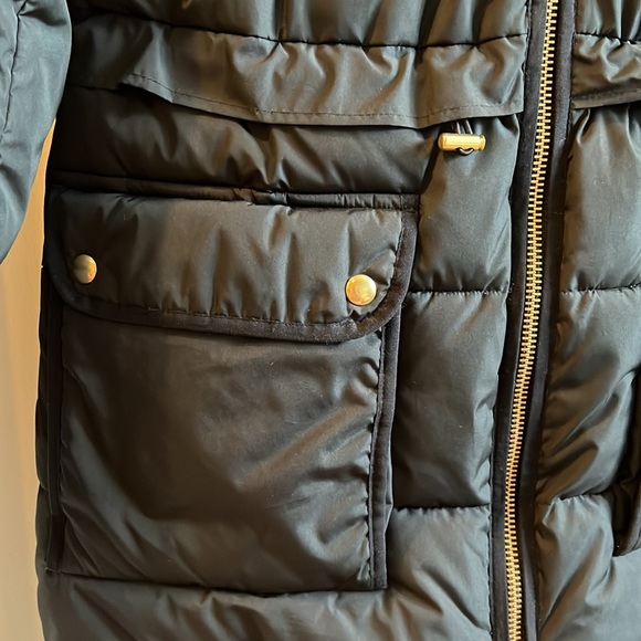 J. Crew Chateau Signature Puffer Jacket Black Size Small - Picture 3 of 6